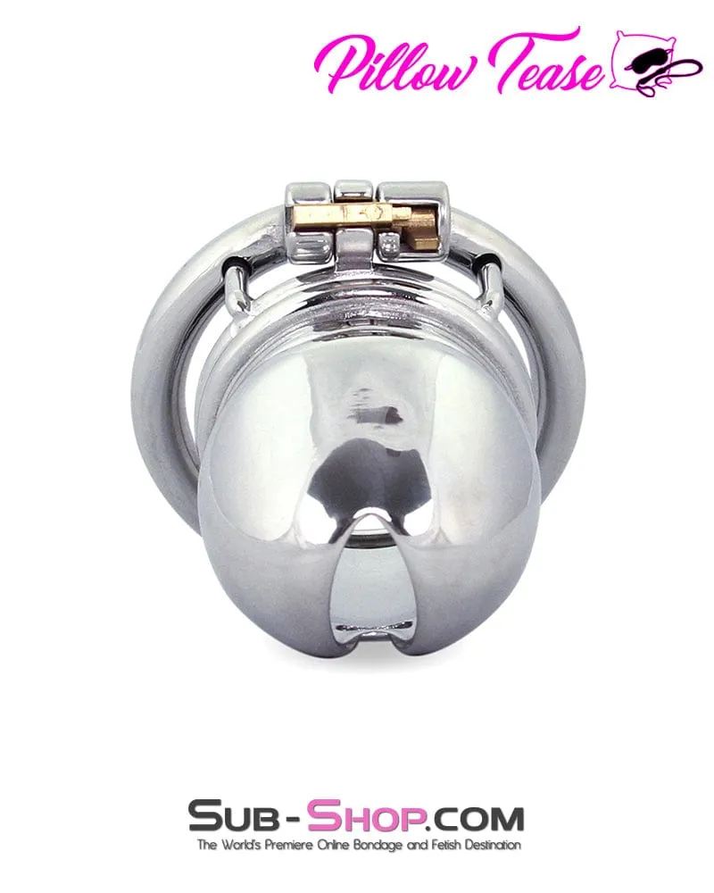 0642M      Penis Head High Security Steel Cock Cage Chastity