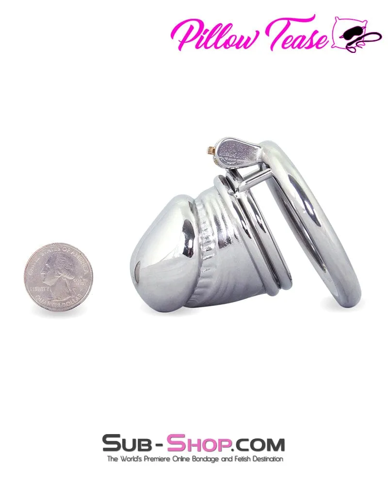 0642M      Penis Head High Security Steel Cock Cage Chastity
