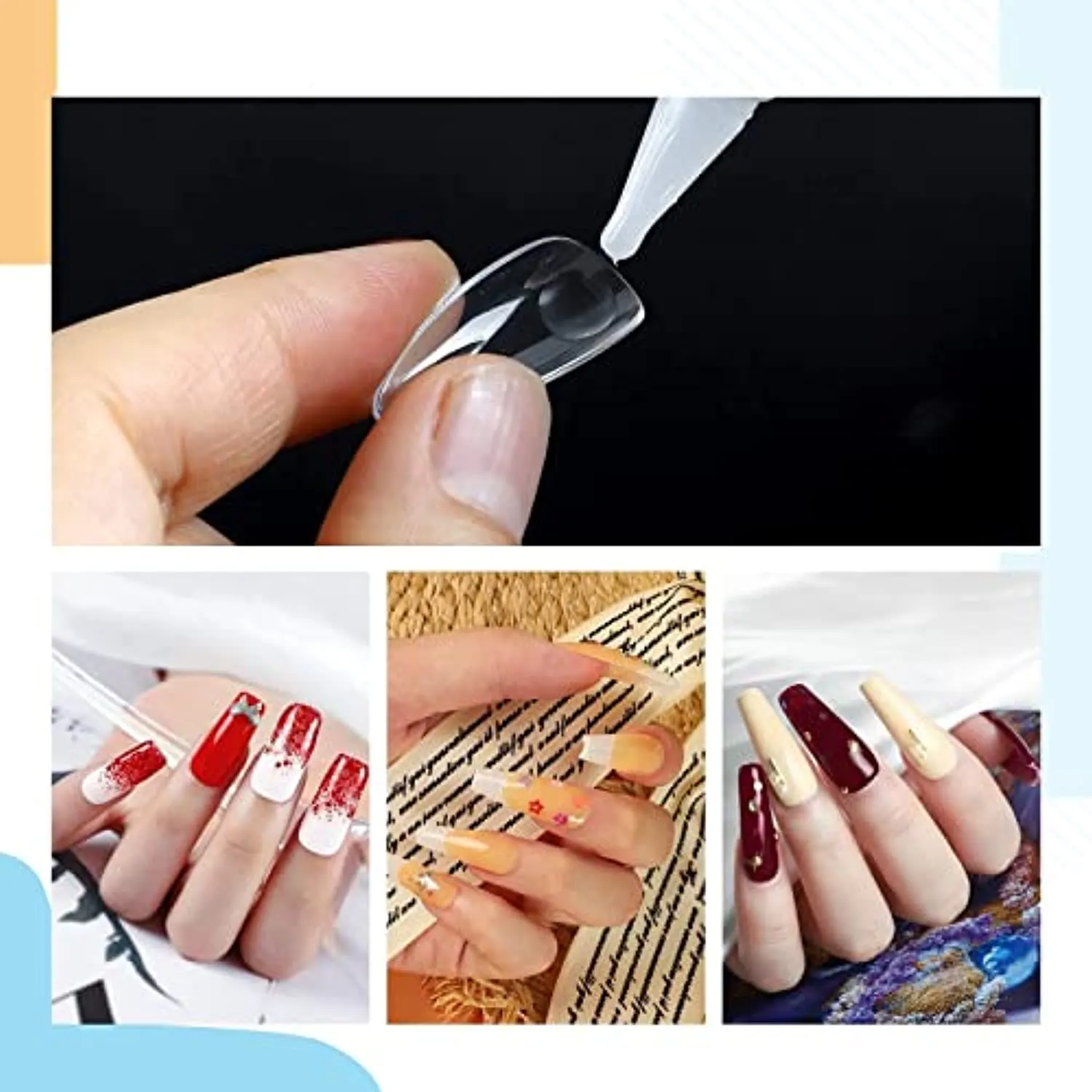 10pcs Cuticle Oil Pen and 20pcs Nail Glue