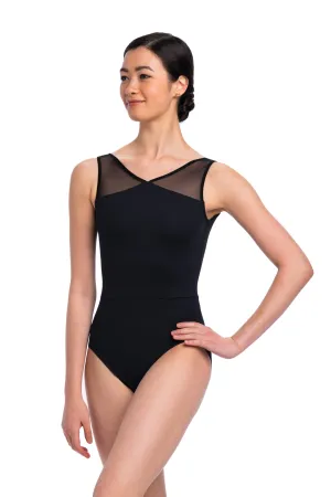 1100ME Lennon Leotard with Mesh