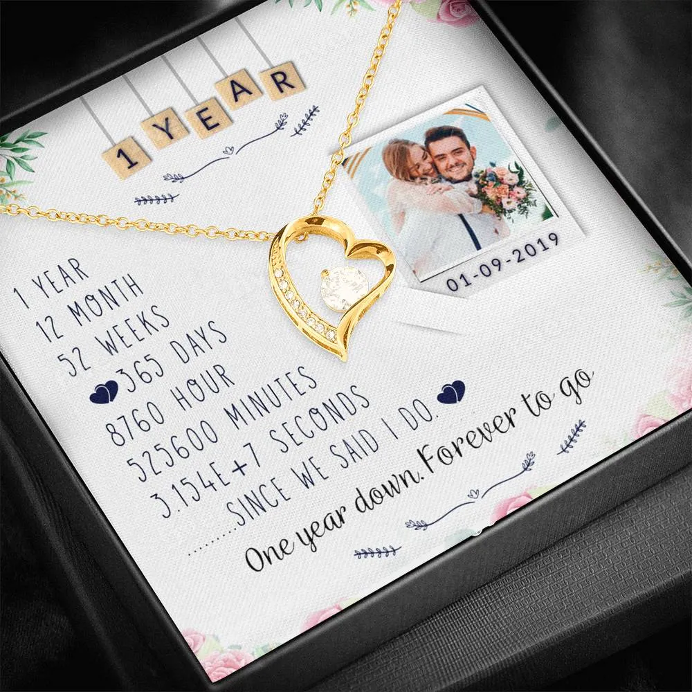 1st Anniversary Gift For Wife, 1 year Anniversary Gift For Wife, 1st Year Wedding Anniversary Gift