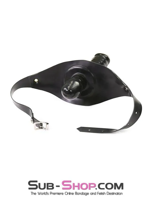 2484D      Latex Double Penis Gag