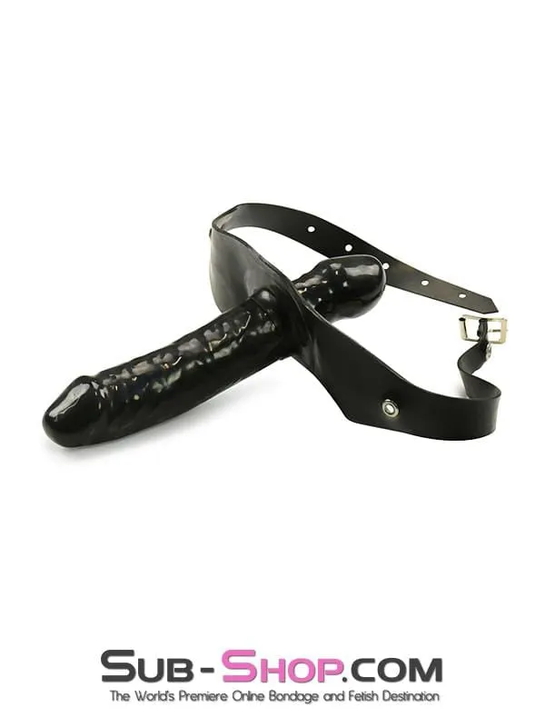 2484D      Latex Double Penis Gag
