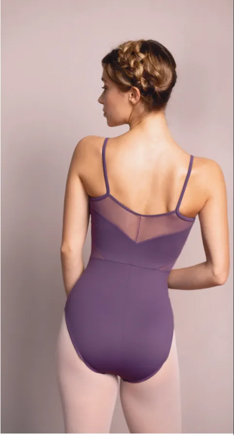 31592 Mesh Scoop Neck Leotard Intermezzo