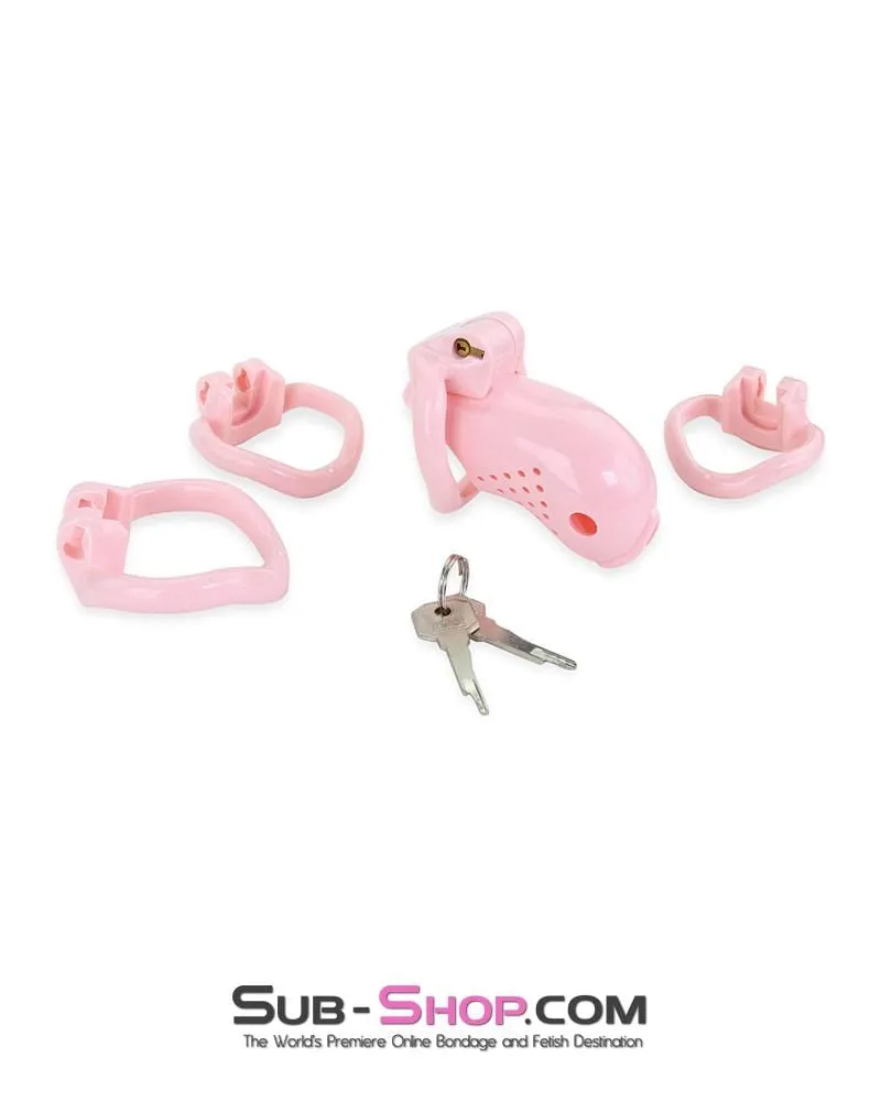 3730M      Little Sissy Teasing Tip Chastity Cock Lock - MEGA Deal