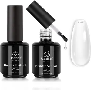 7 in 1 Clear Builder Nail Gel Set 2 Pcs 15ml
