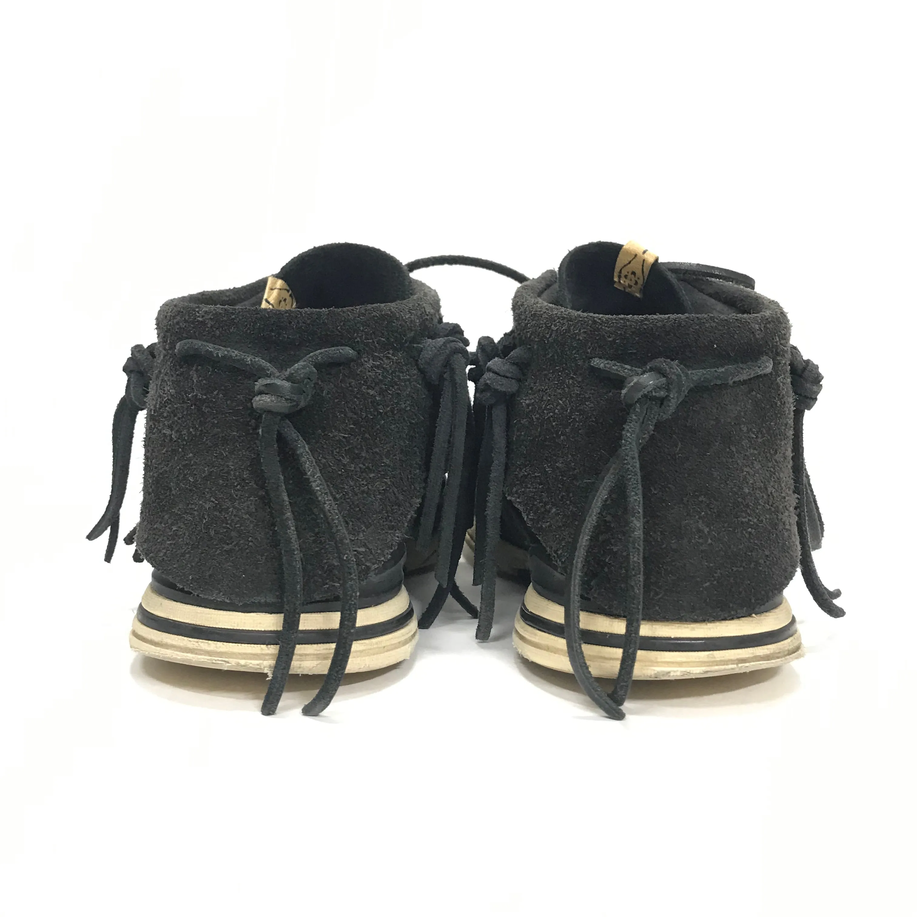 [9] Visvim FBT Lhamo Folk Suede Black