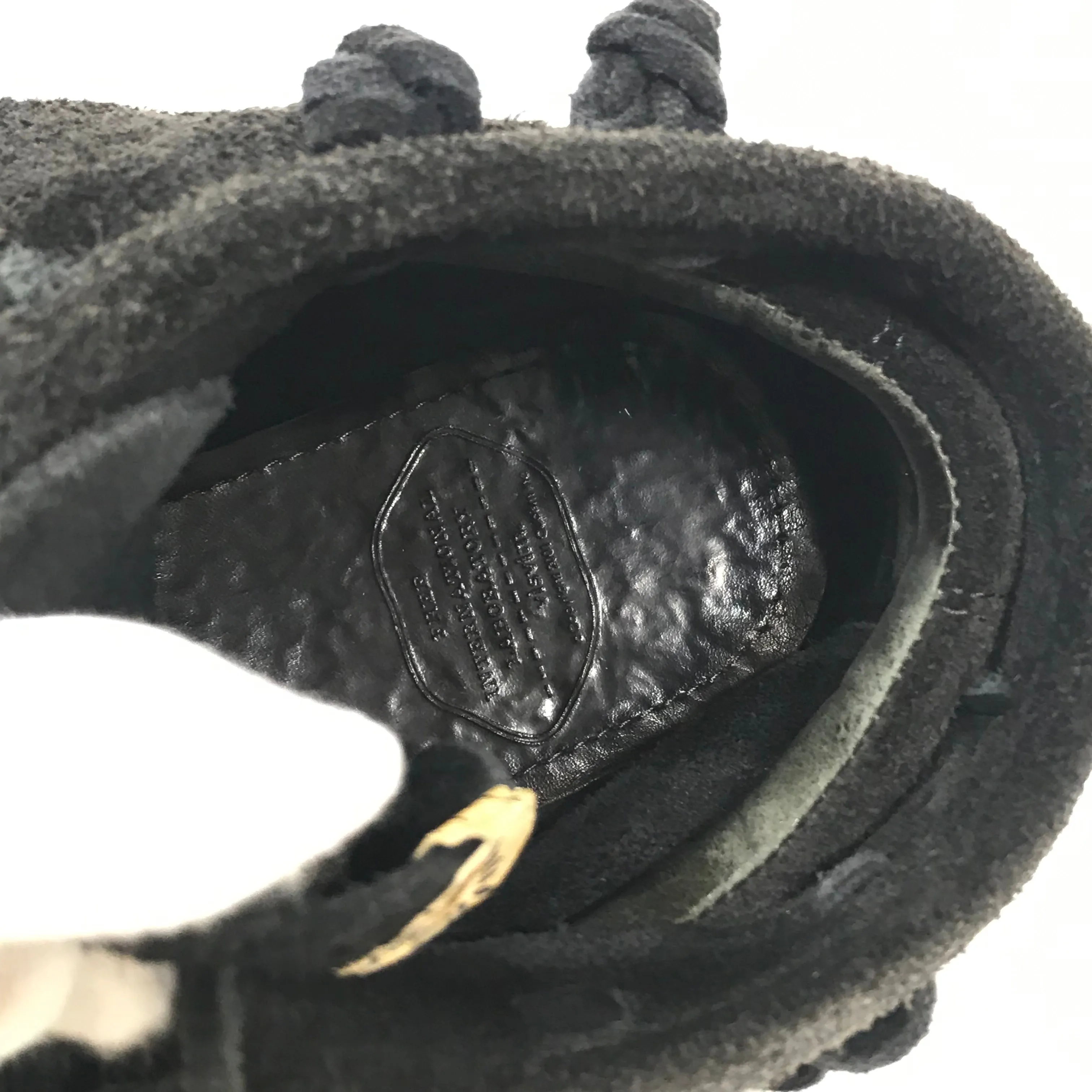 [9] Visvim FBT Lhamo Folk Suede Black