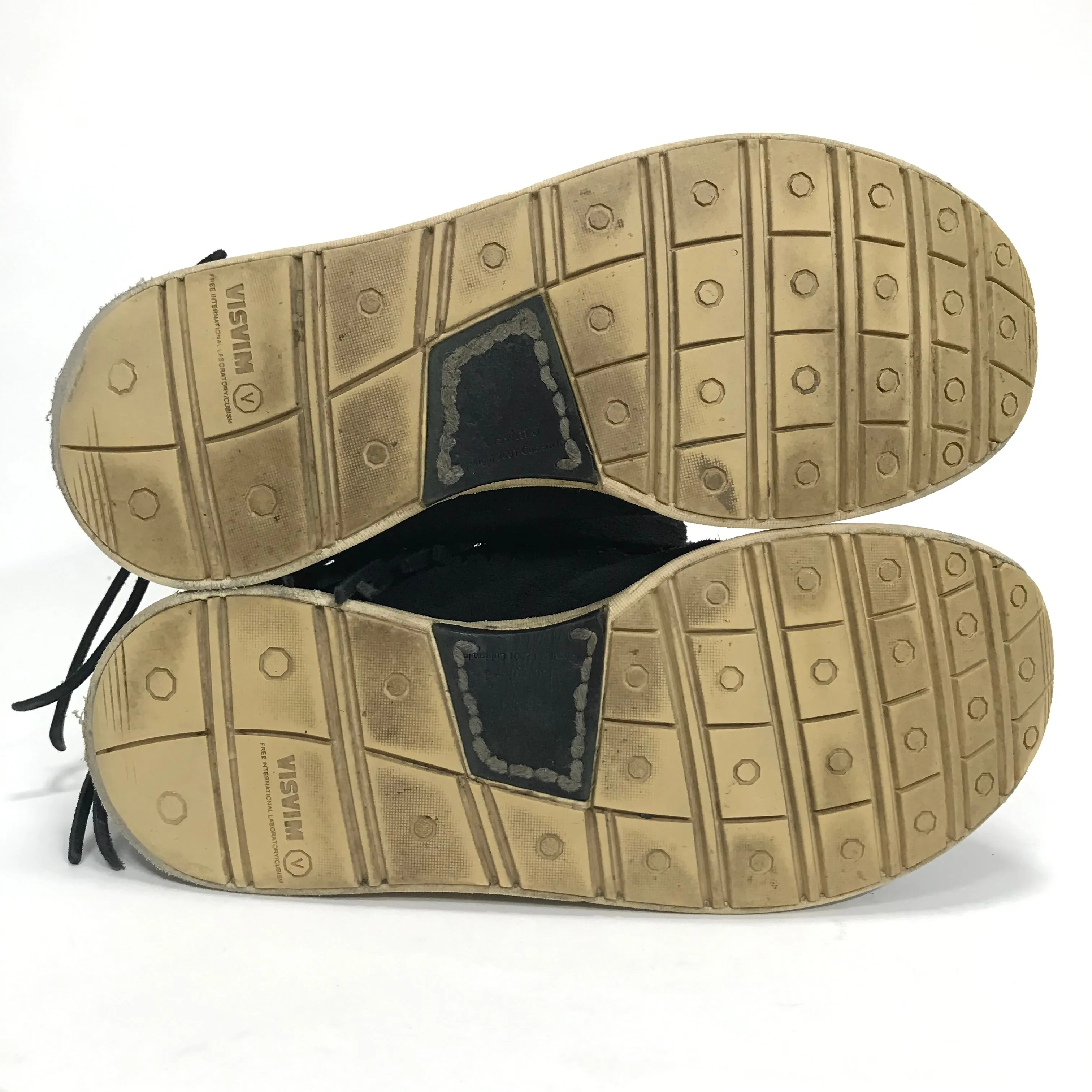 [9] Visvim FBT Lhamo Folk Suede Black