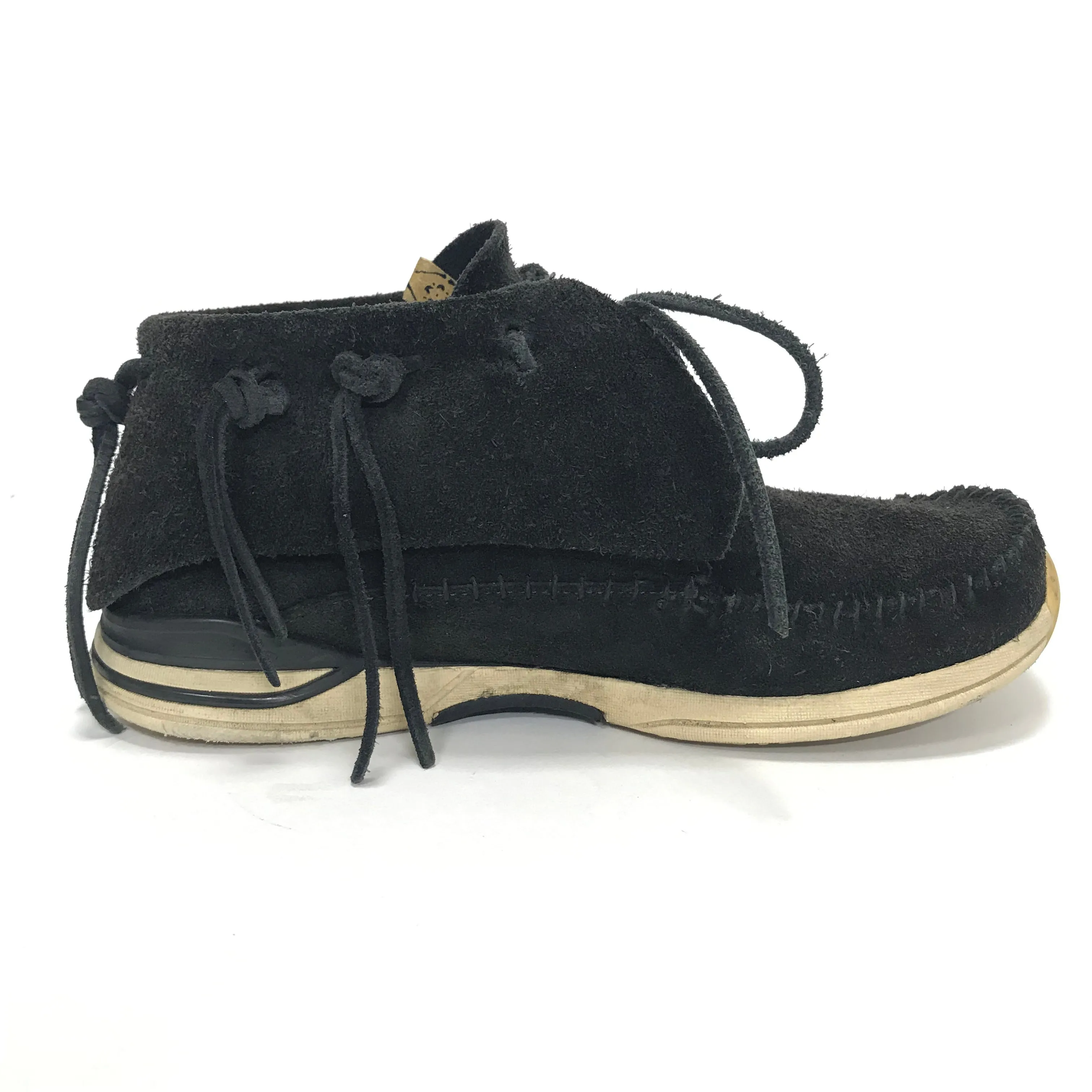 [9] Visvim FBT Lhamo Folk Suede Black