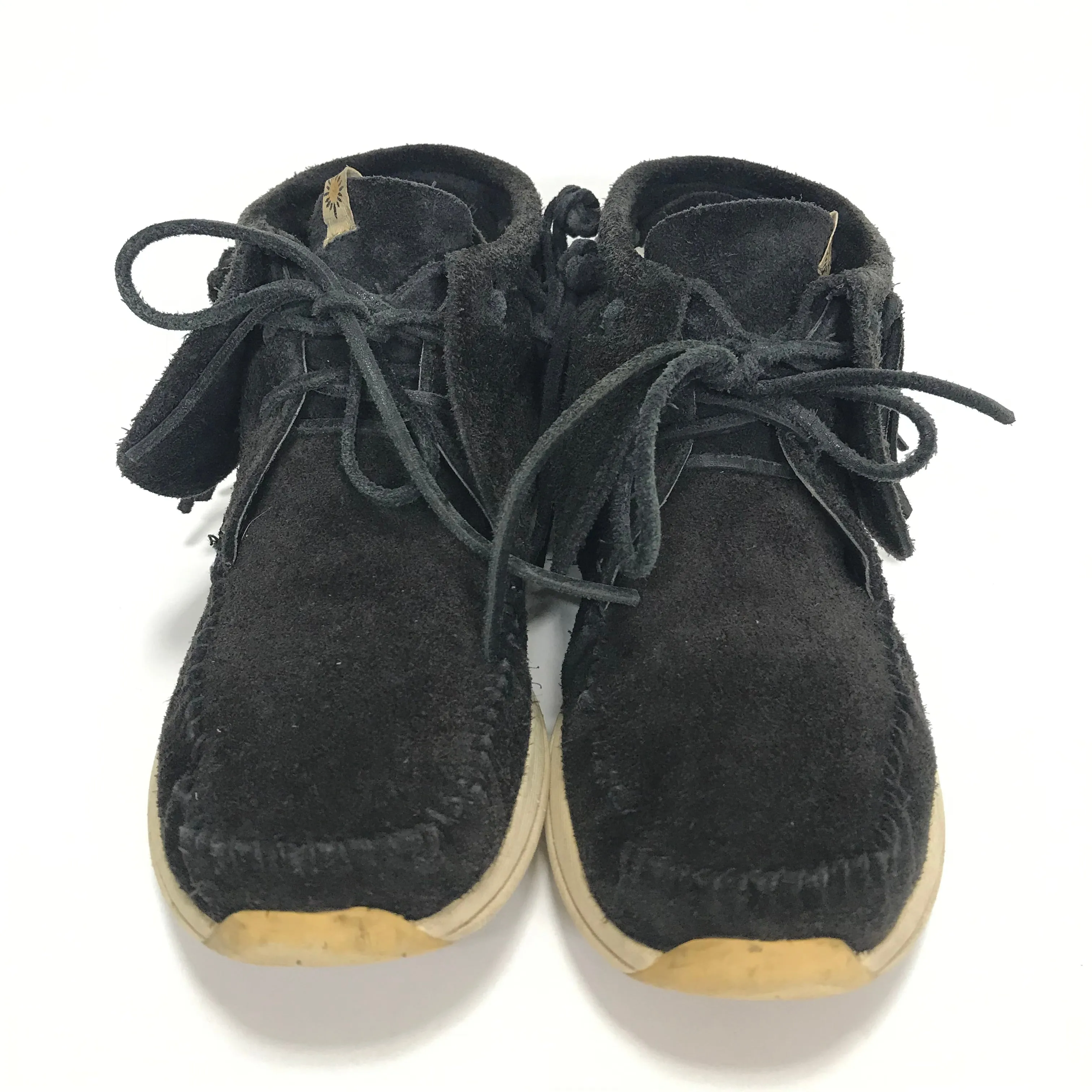 [9] Visvim FBT Lhamo Folk Suede Black