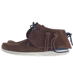 [9] Visvim FBT Lhamo Folk Suede Brown