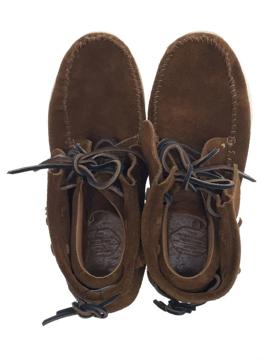 [9] Visvim FBT Lhamo Folk Suede Brown