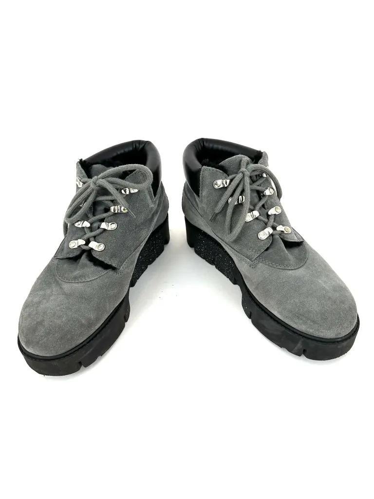 Acne Studios Suede Platform Boots