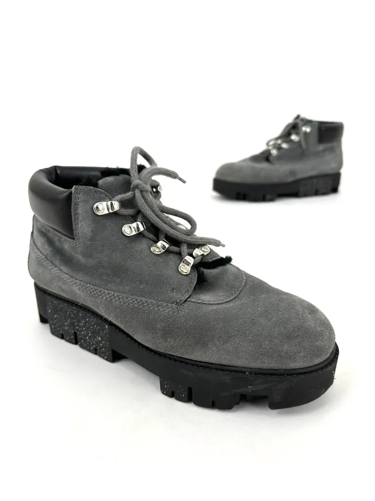 Acne Studios Suede Platform Boots