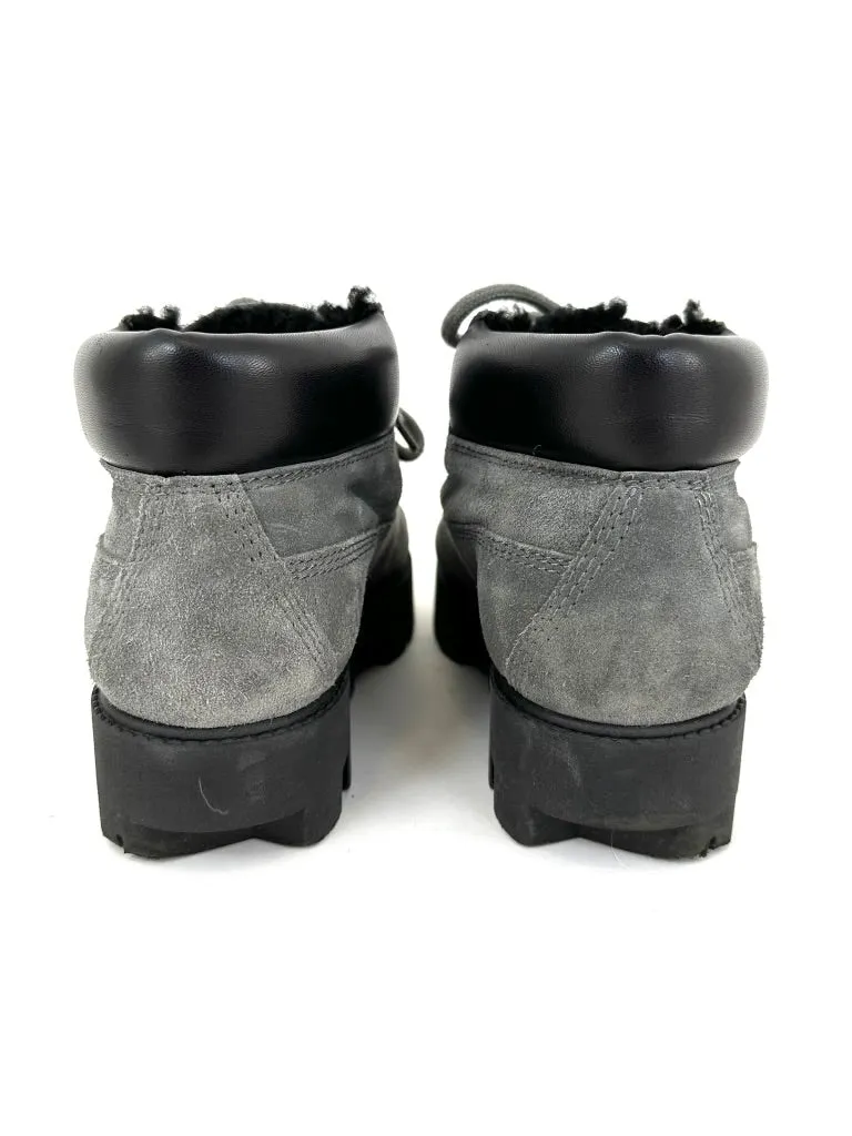 Acne Studios Suede Platform Boots