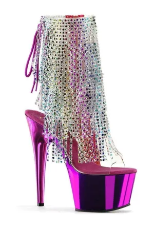 ADORE-1017RSF Platform Boot  | Clear Vinyl