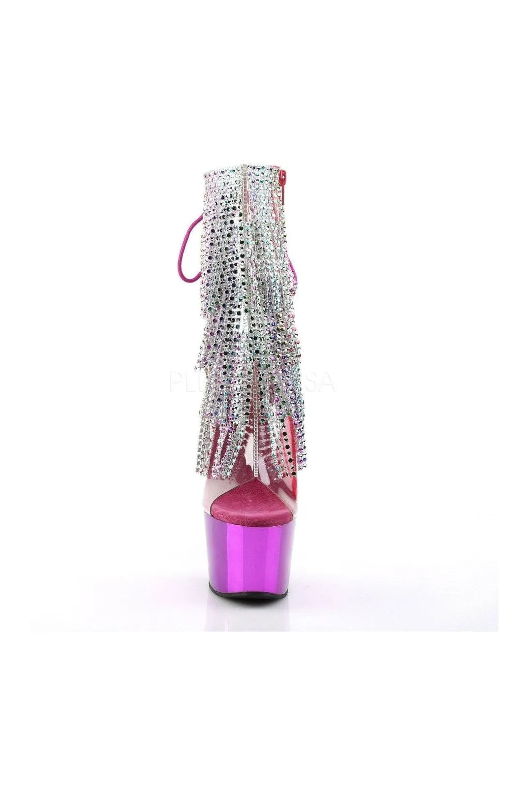 ADORE-1017RSF Platform Boot  | Clear Vinyl