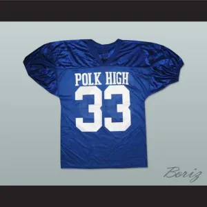 Al Bundy 33 Polk High Blue Football Jersey