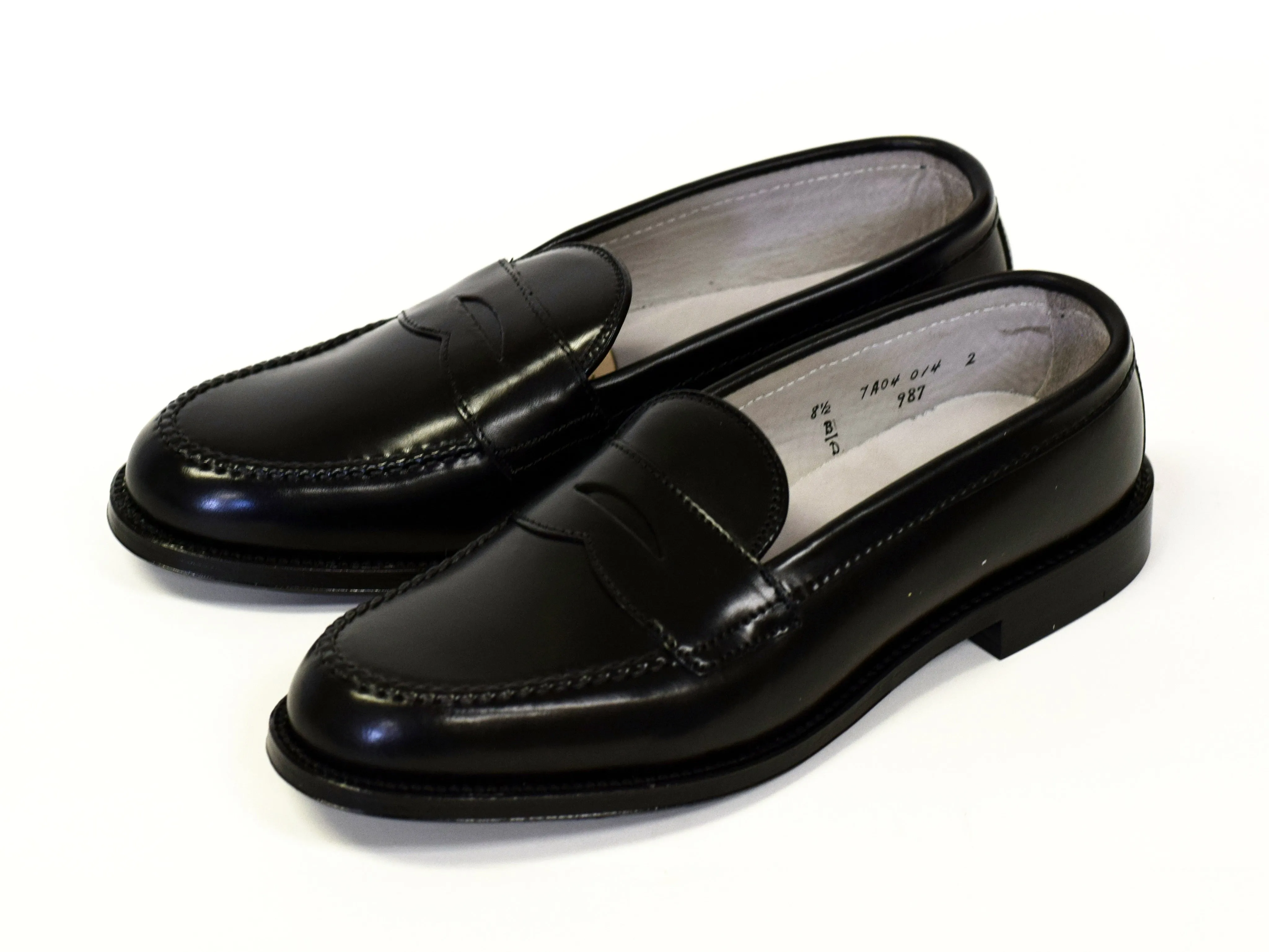 Alden 987 Black Shell Cordovan Leisure Handsewn