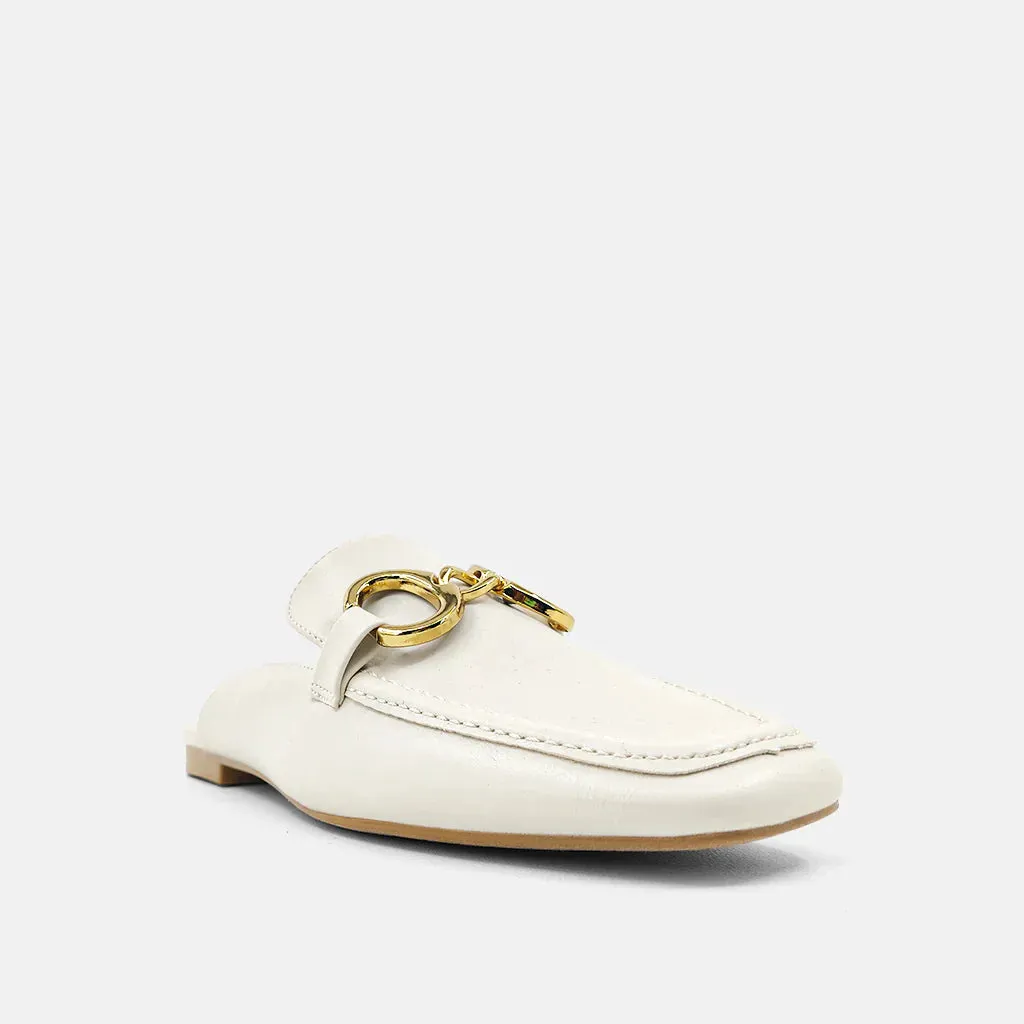 Andromeda Slip On Loafers - Bone
