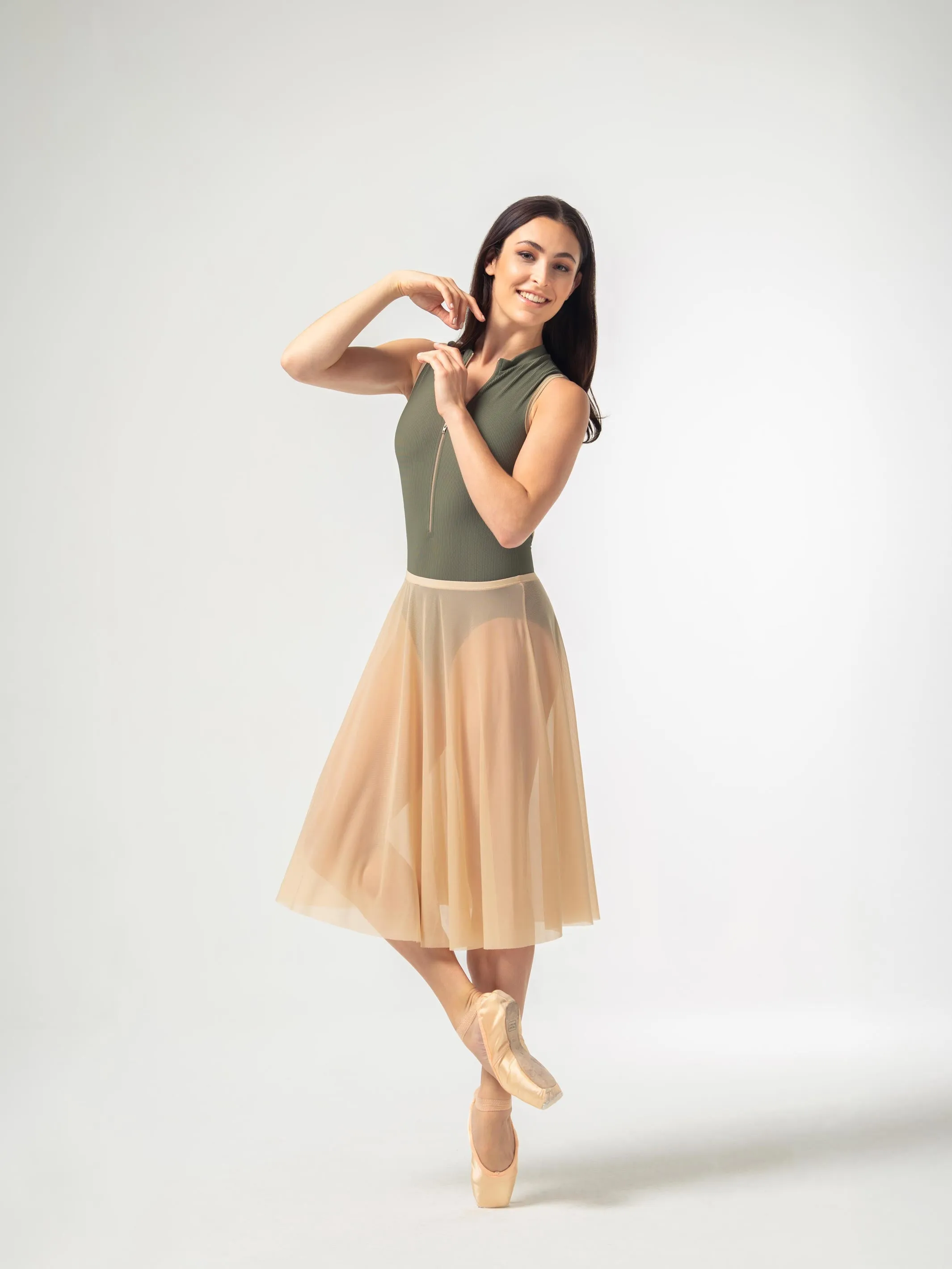 Aura Deep Green Leotard