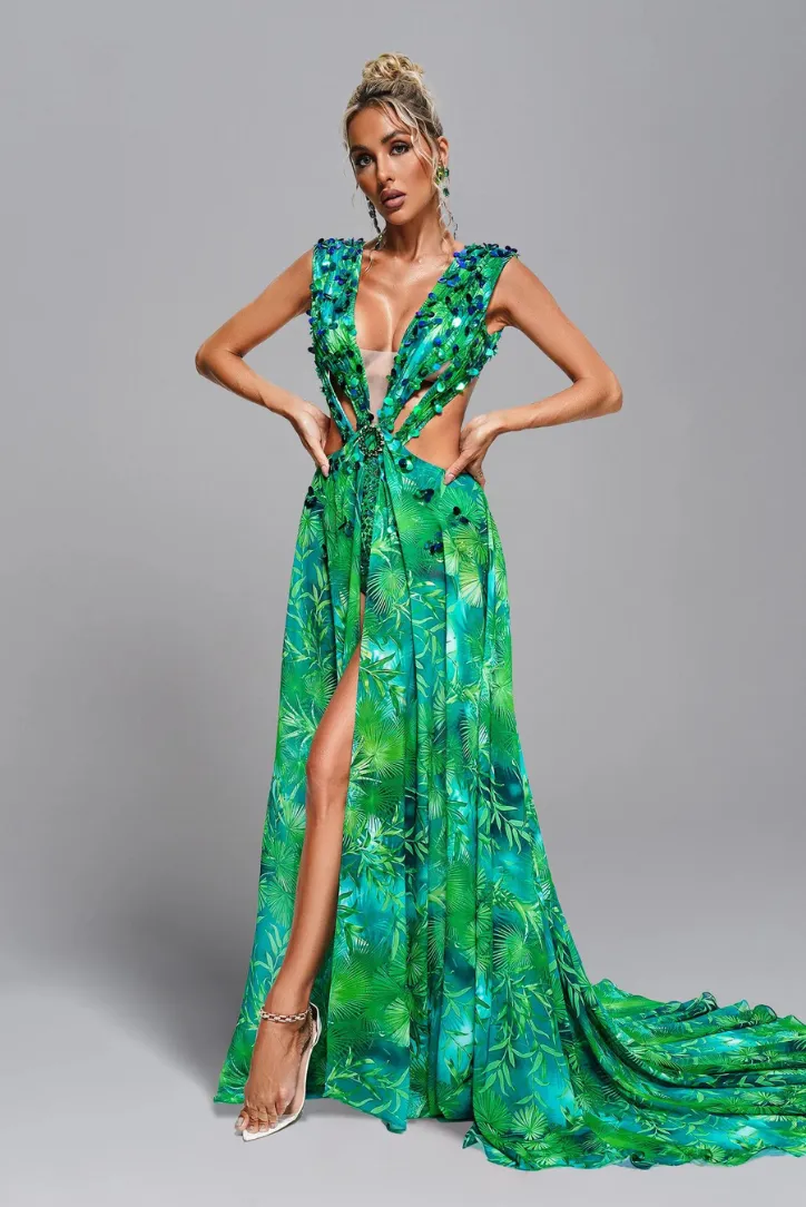 Aura Rhinestone Maxi
