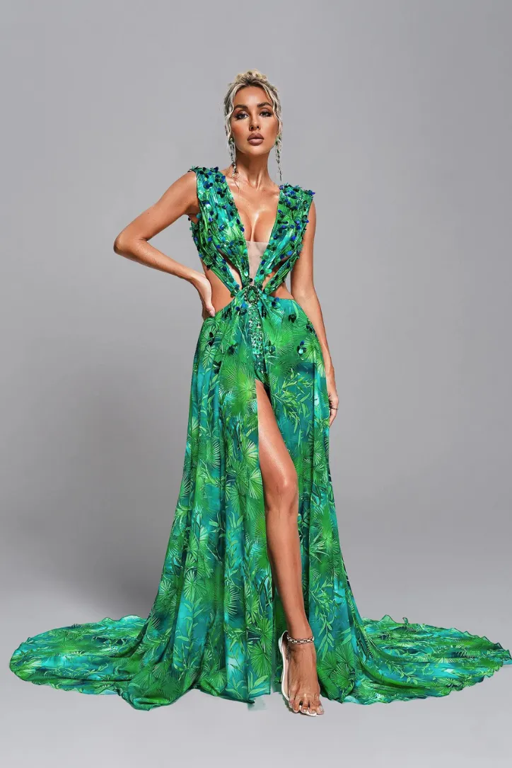 Aura Rhinestone Maxi