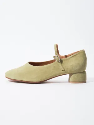 Avocado Suede Ema
