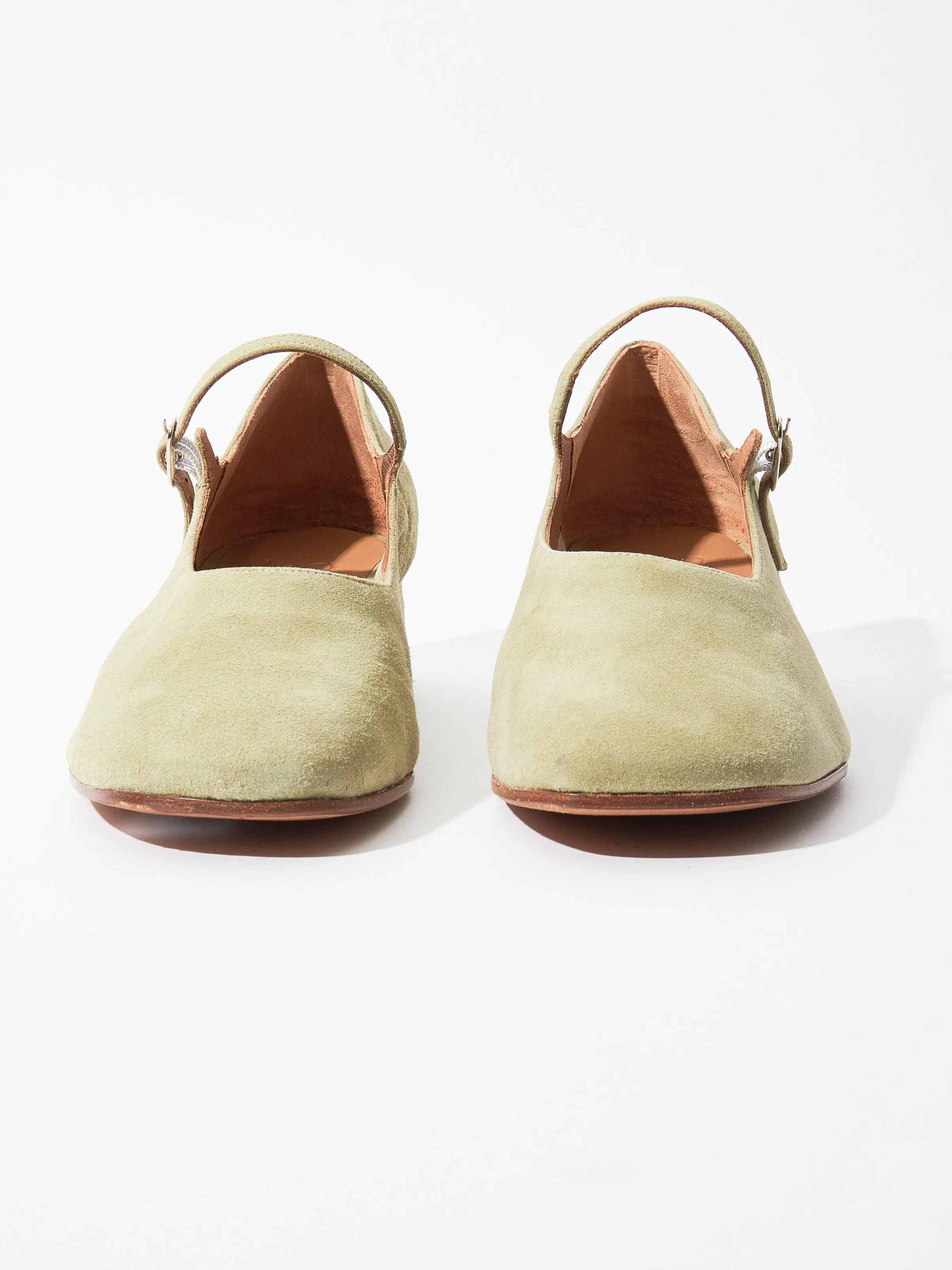 Avocado Suede Ema