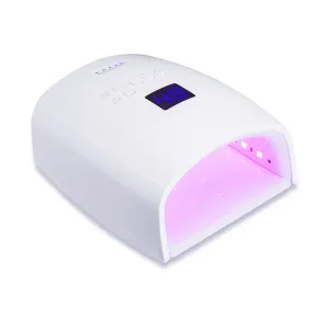 Ayshone 48W Cordless LED Gel Nail Lamp,Professional Curing Lamp For Fingernail and Toenail,Rechargeable Nail Dryer for Home and Salon (Black)