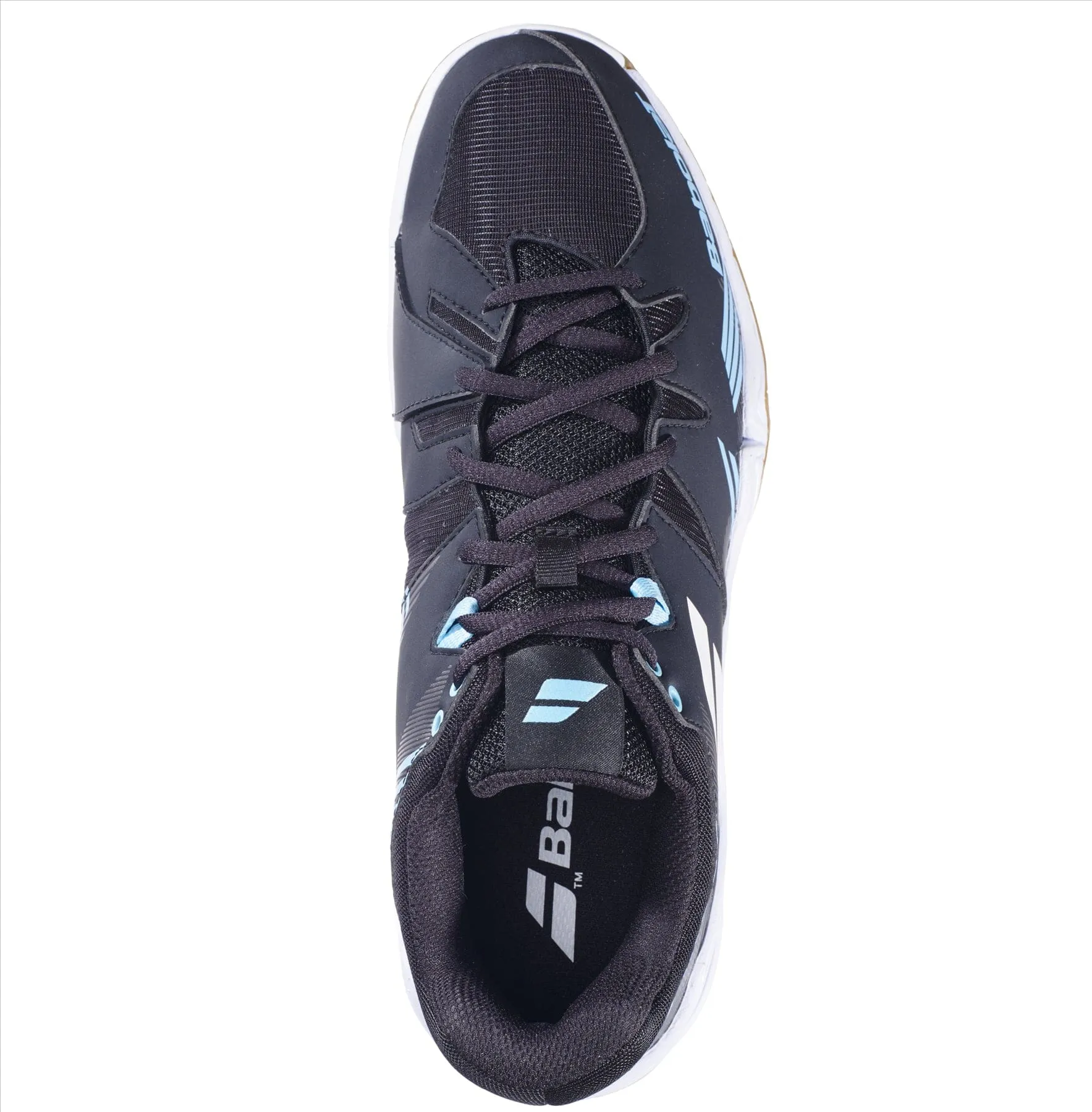 Babolat Shadow Spirit 2023 Mens Badminton Shoes - Black / Light Blue