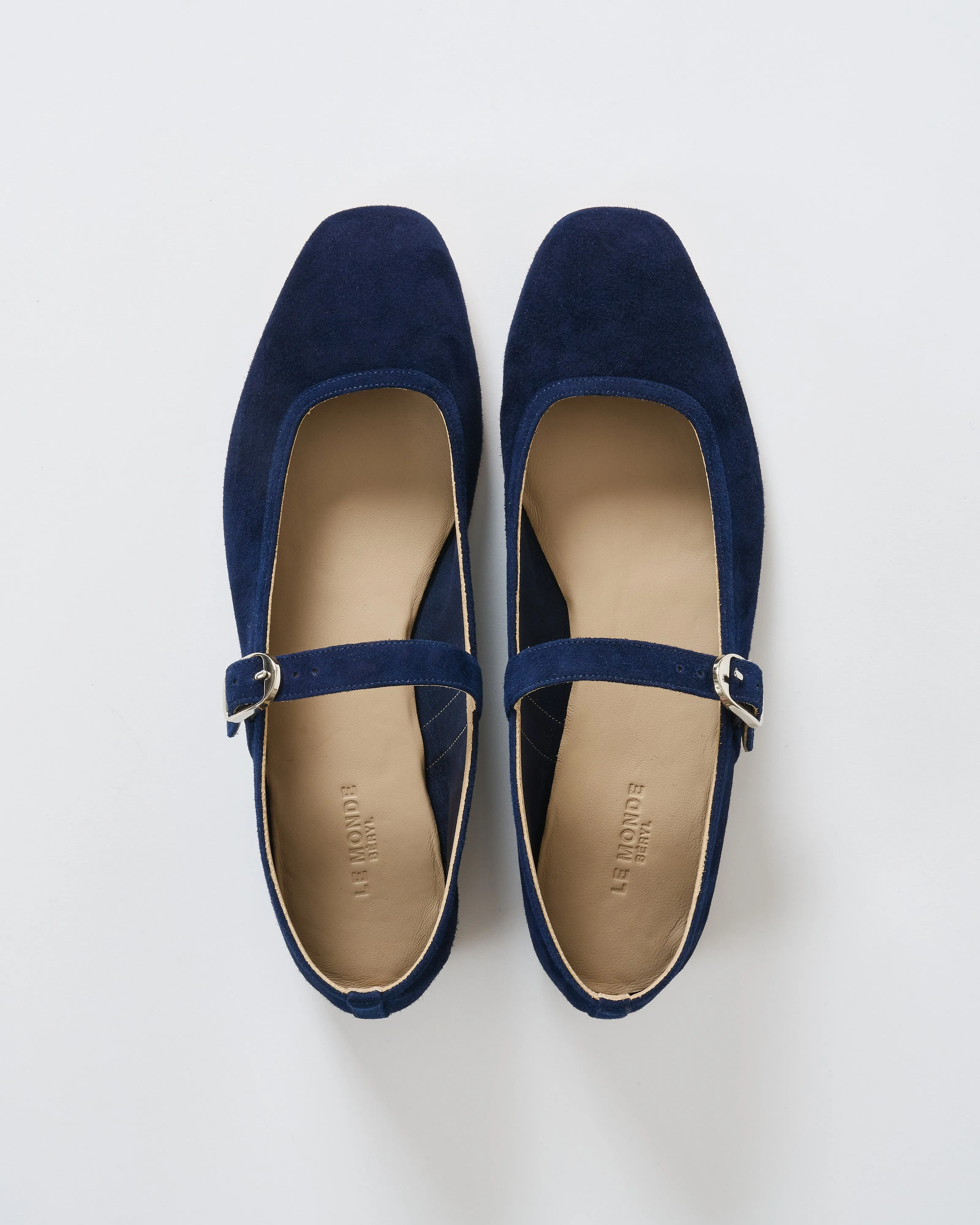 ballet mary jane suede