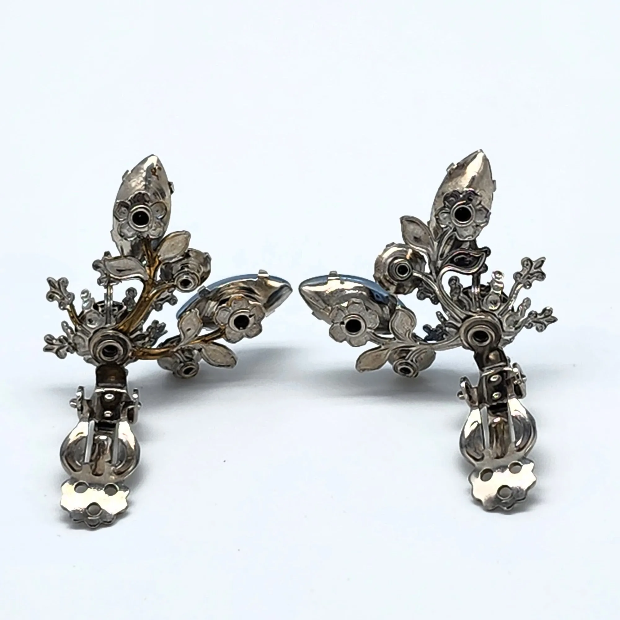 Beau Jewels Vintage Rhinestone Earrings