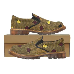Belo  African Print Men's Slip-on Loafers