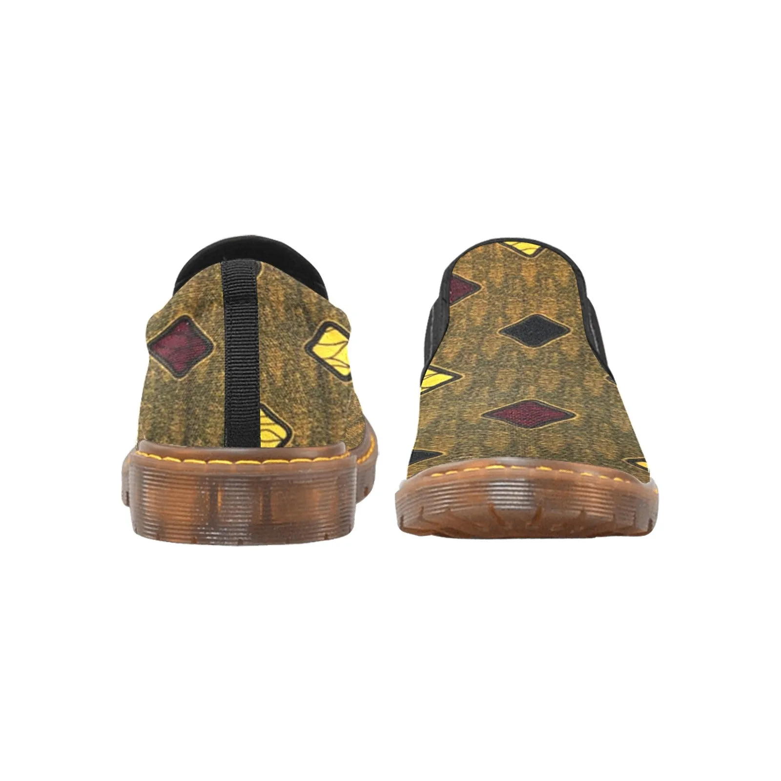 Belo  African Print Men's Slip-on Loafers