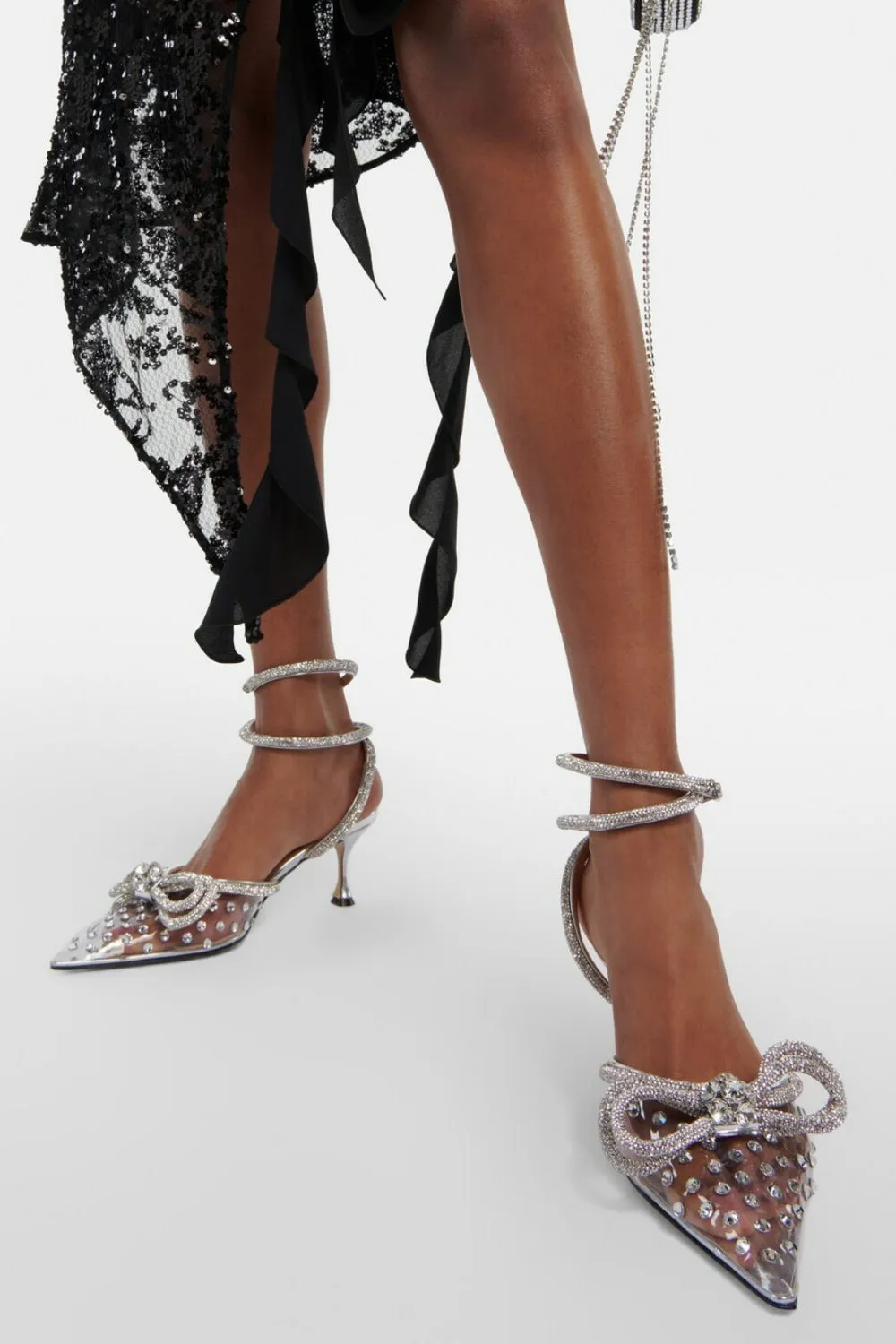 Bernice Bow Embellished Pumps