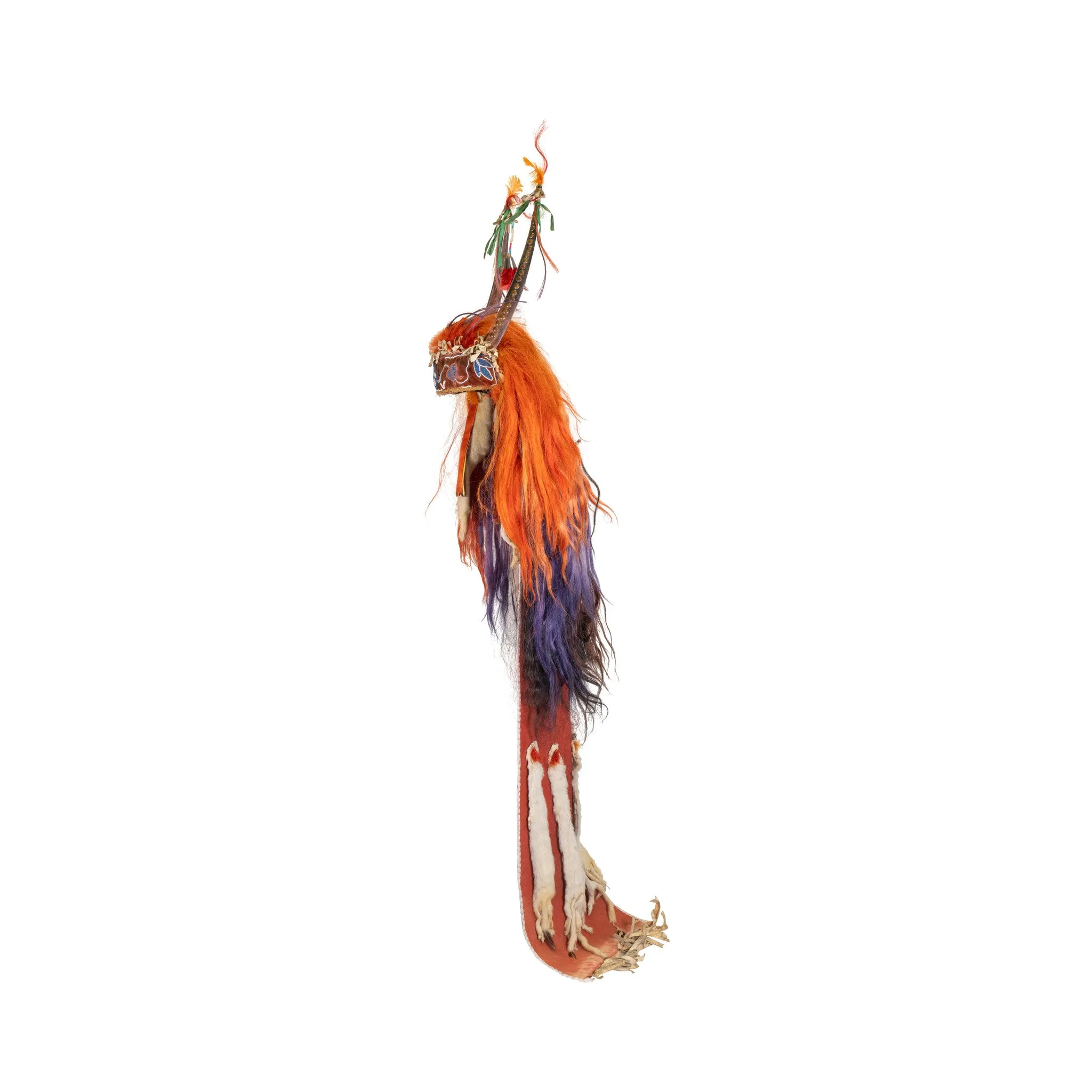 Blackfeet Split Horn Headdress