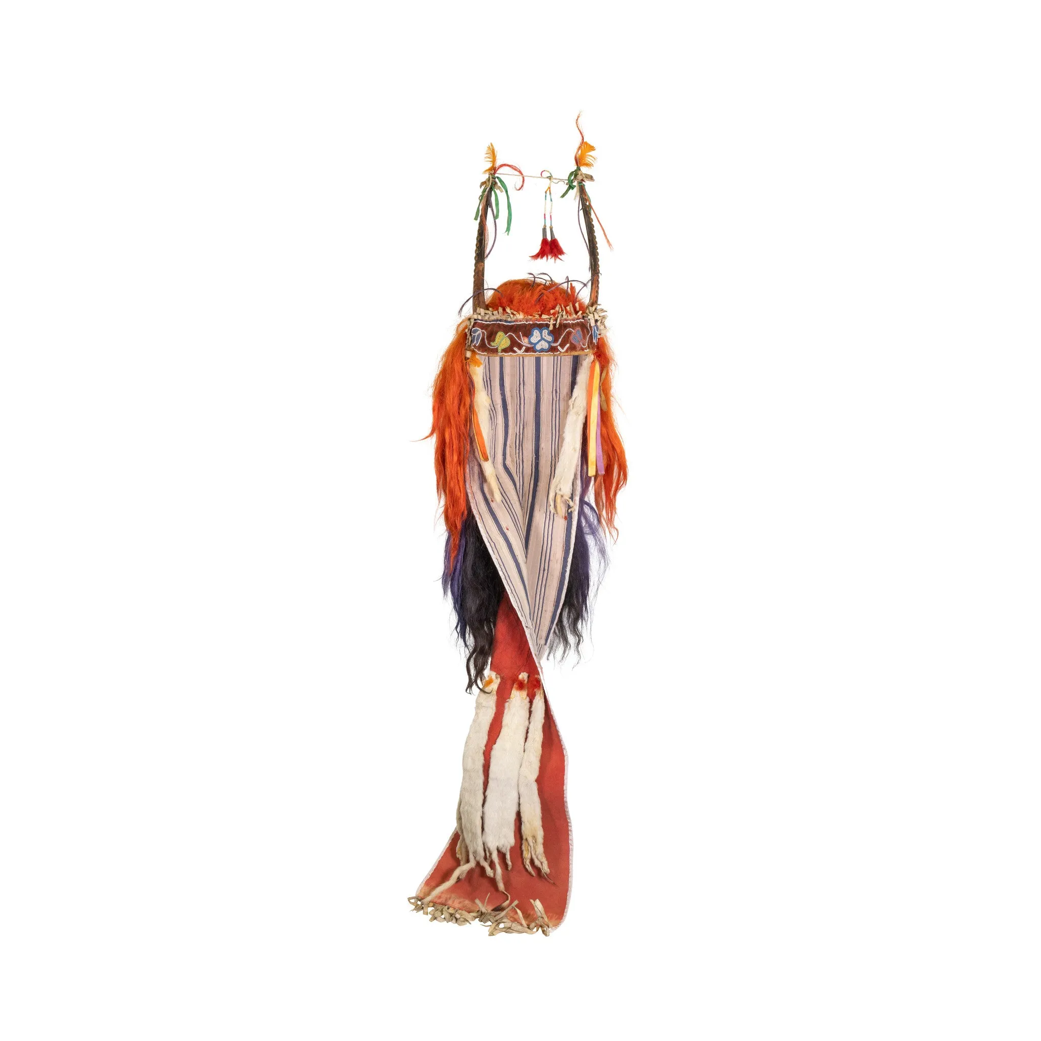 Blackfeet Split Horn Headdress