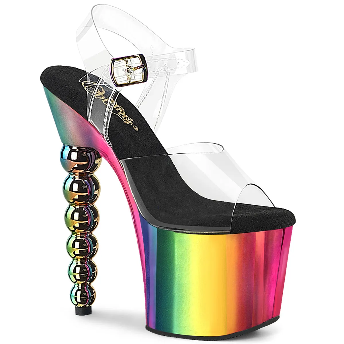 BLISS-708RC  Clear/Rainbow Chrome