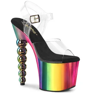 BLISS-708RC  Clear/Rainbow Chrome