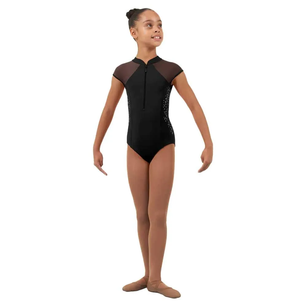 Bloch CL4632 Vanessa Zipper Dance Leotard - Girls