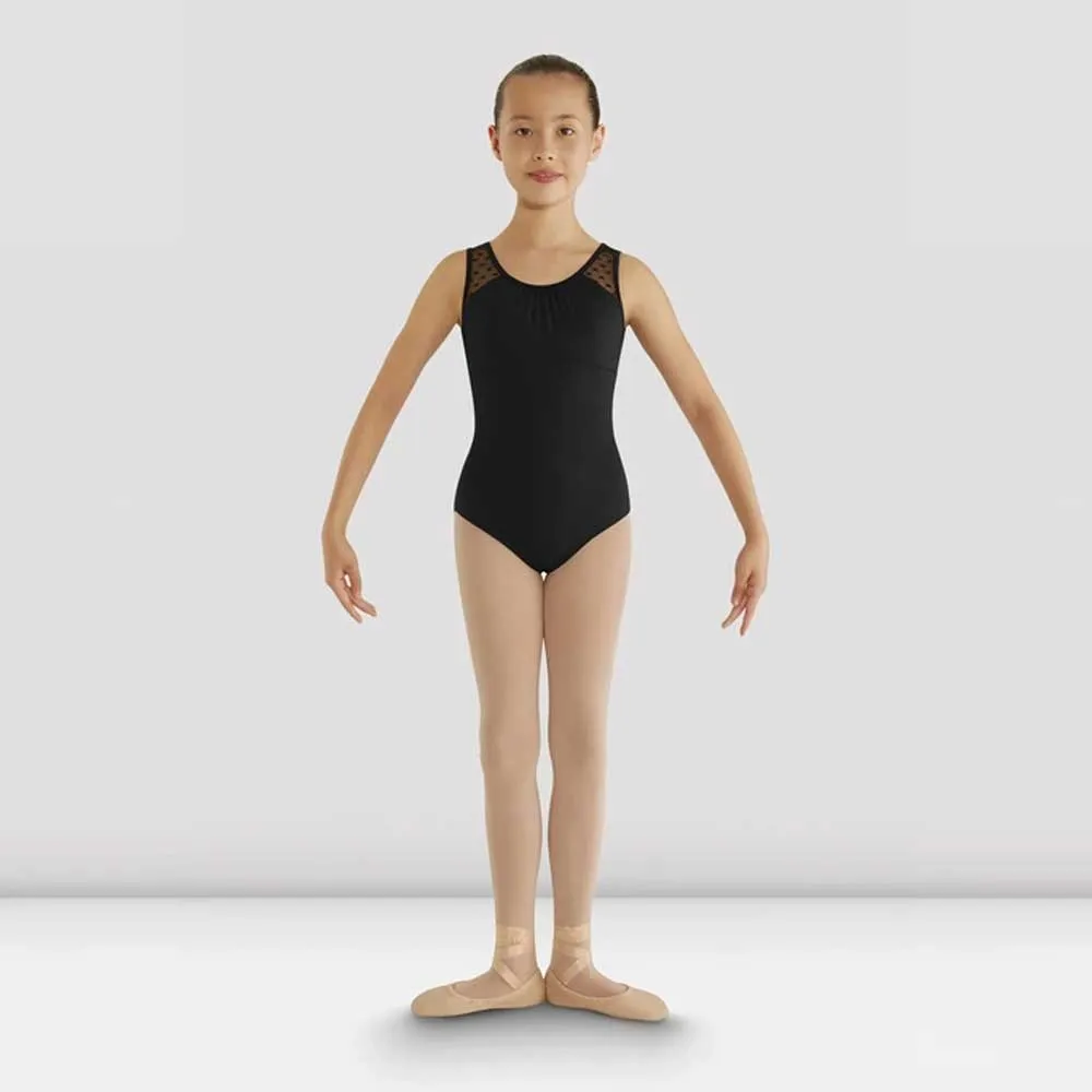 Bloch Heart Mesh Leotard - CL7905 - Girls