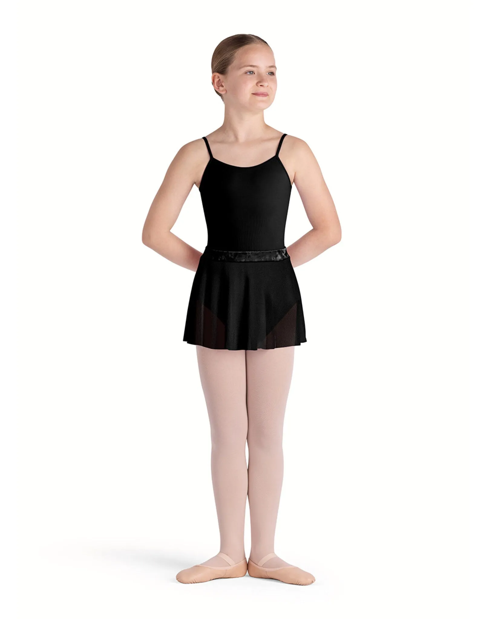 Bloch Sadie Pull-On Mesh Skirt  - Childs
