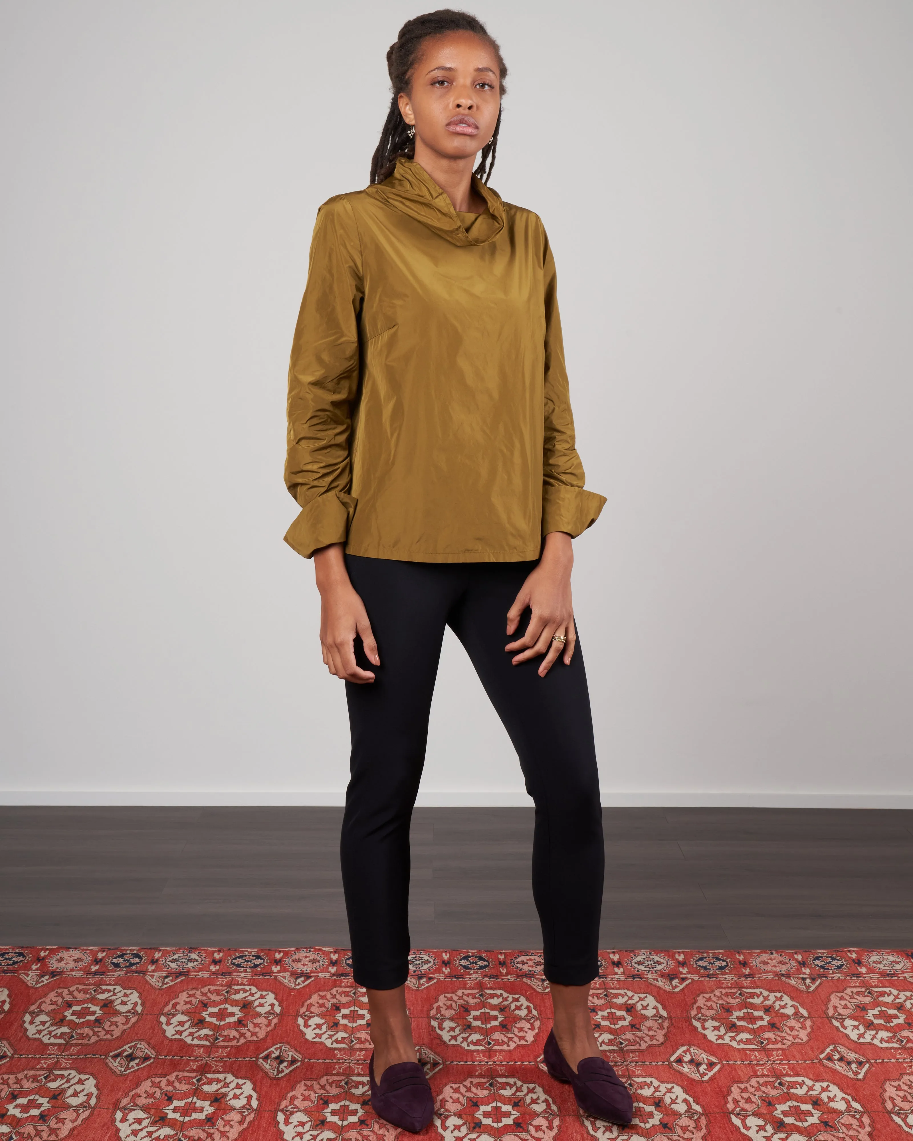 blusenshirt - gold