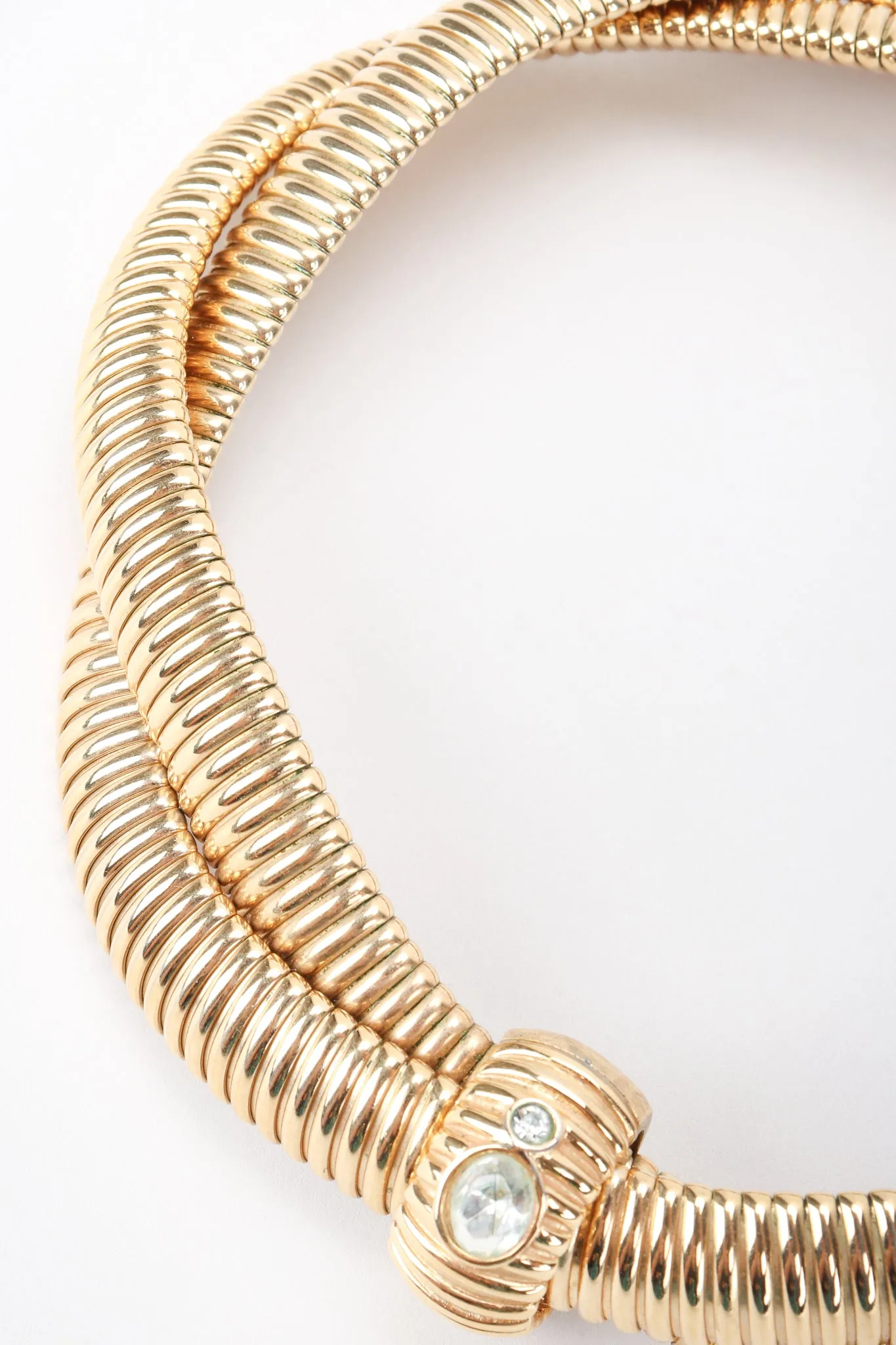 Braided Twist Metal Collar
