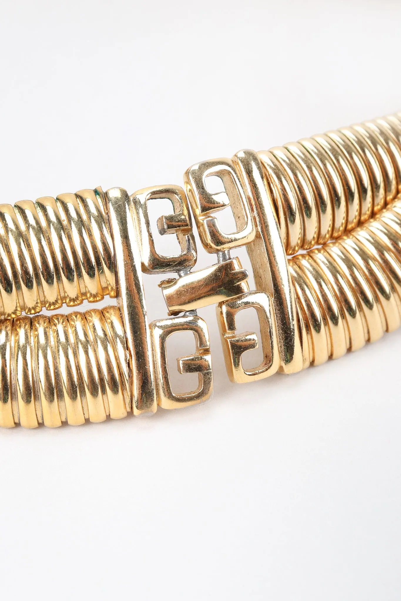 Braided Twist Metal Collar