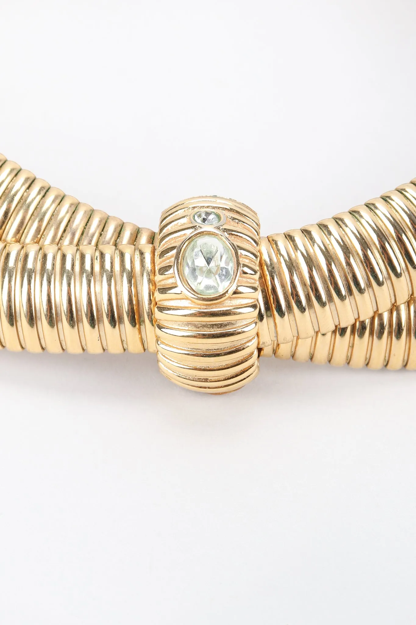 Braided Twist Metal Collar