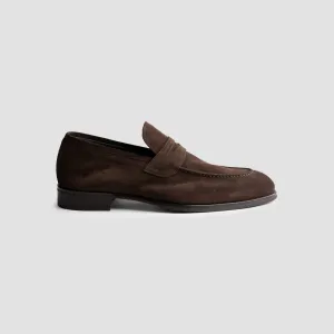 Brera Mogano Men's Suede Loafer