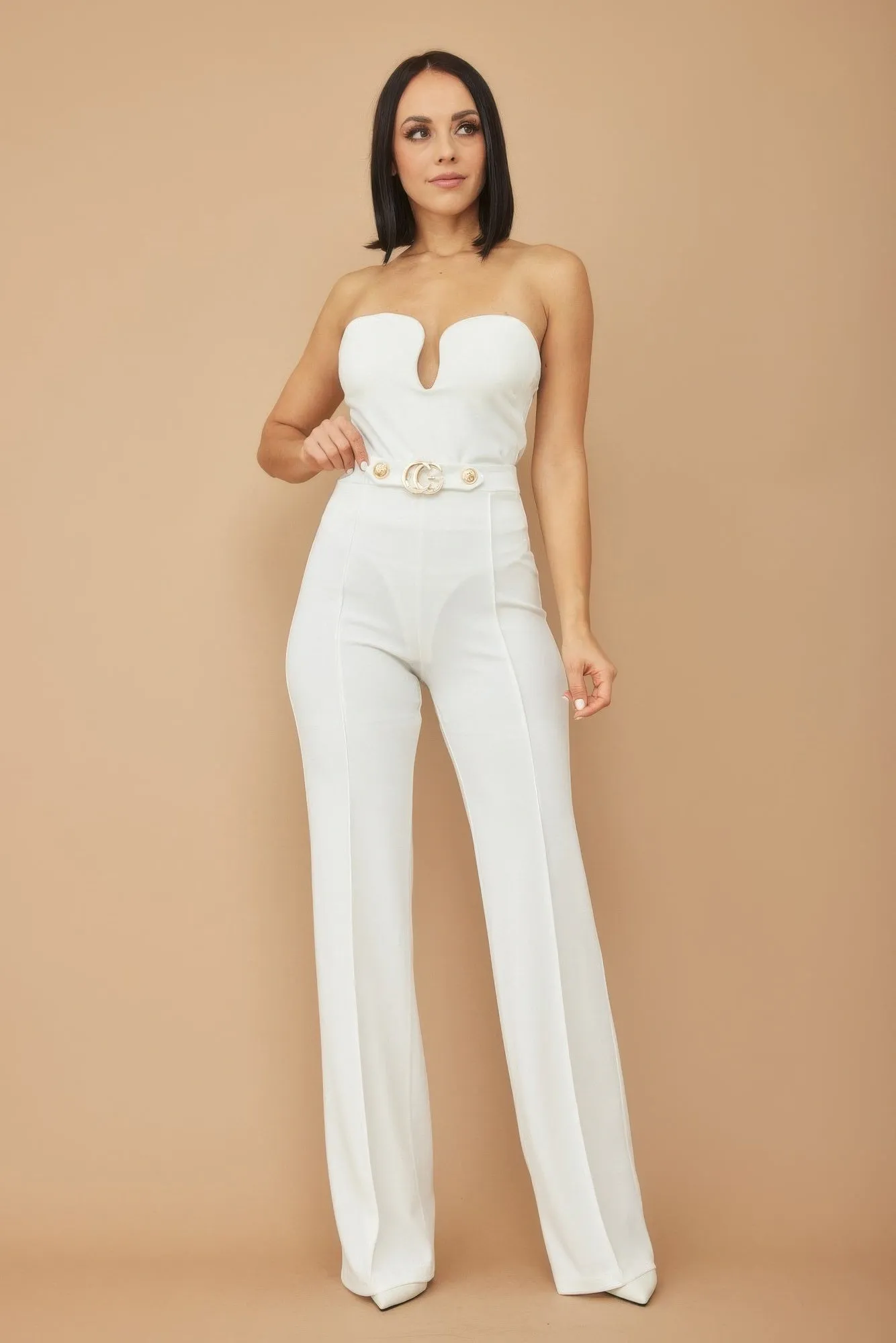 Buckle Button Pants